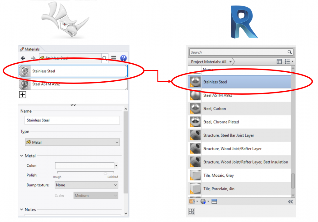 Manage Imported Materials | Proving Ground Apps